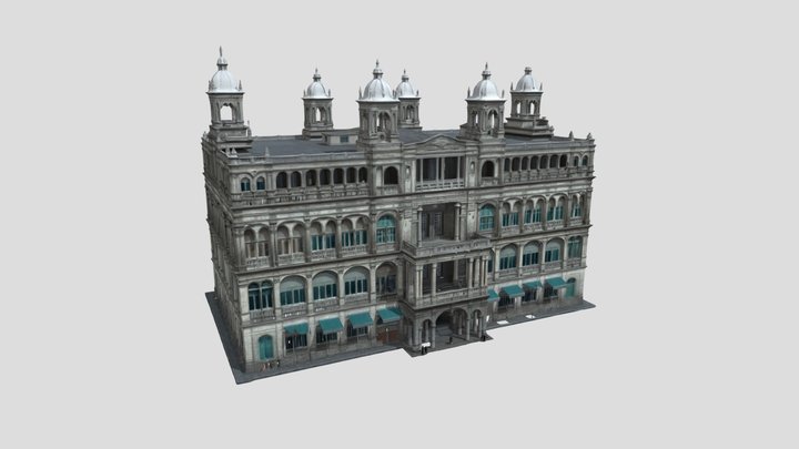 香港會 The Hong Kong Club (1980) 3D Model