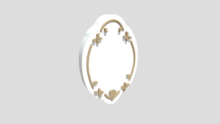 Islamic Calligraphy Medallion – Gratis 3D-model STL
