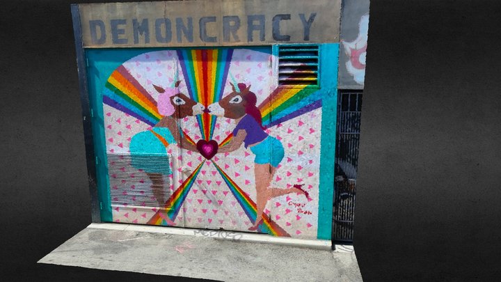 San Francisco Mural Collection - Mural 3 – Modello 3D gratuito STL
