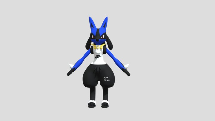 lucario ropa 3D Model