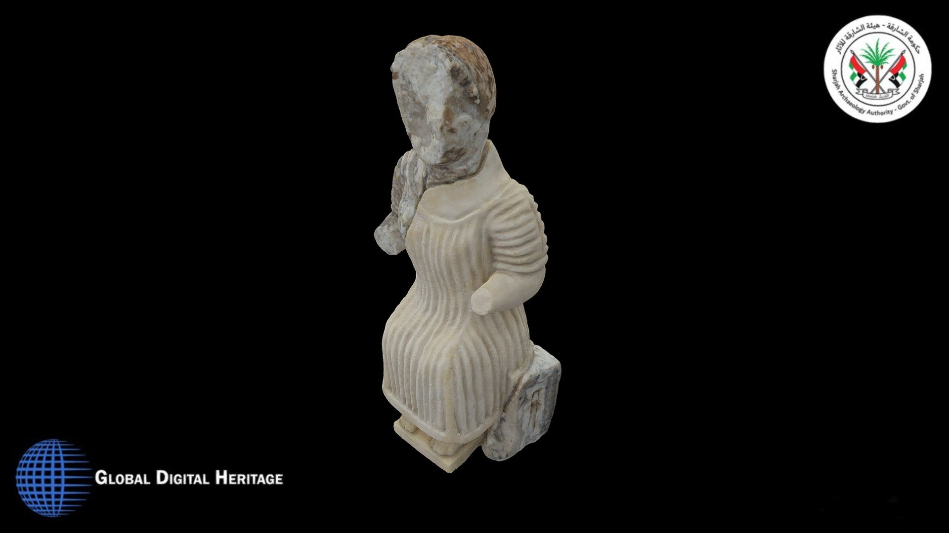 Statue, Mleiha, Sharjah, UAE. 1st - 3rd cent. CE