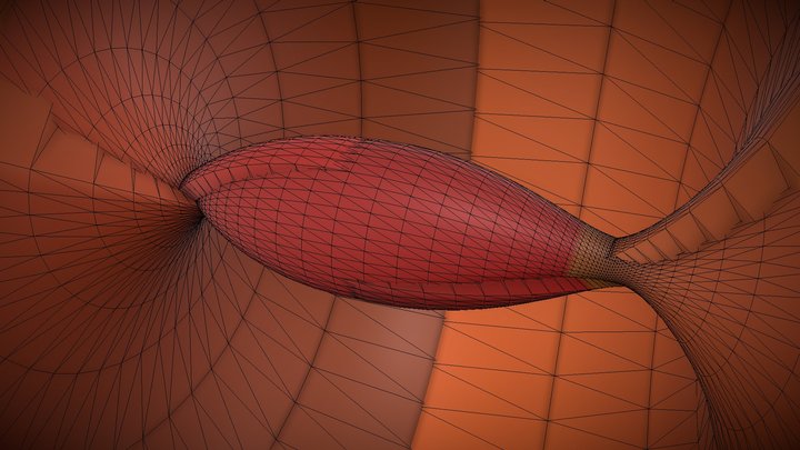 PAPP Bonnet Torus f⁺ | Ratio 9/8 (Major Second) – Free 3D Model STL