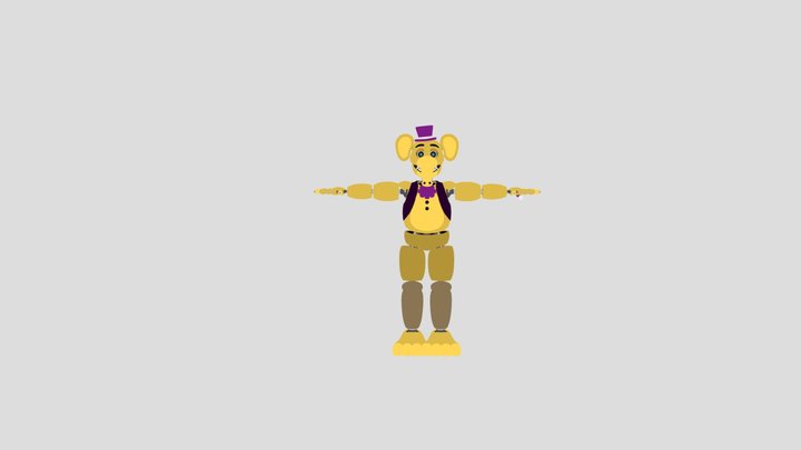 Spring Orville Elephant 3D Model