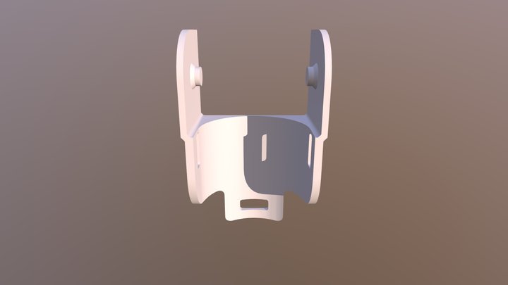 Middle Finger First Knuckle 3D Model