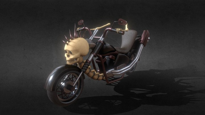 Motorcycle Razor Cyclone 3D Model