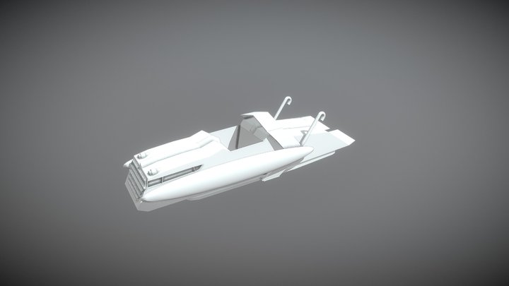 Treno Futuristc Exp. 3D Model