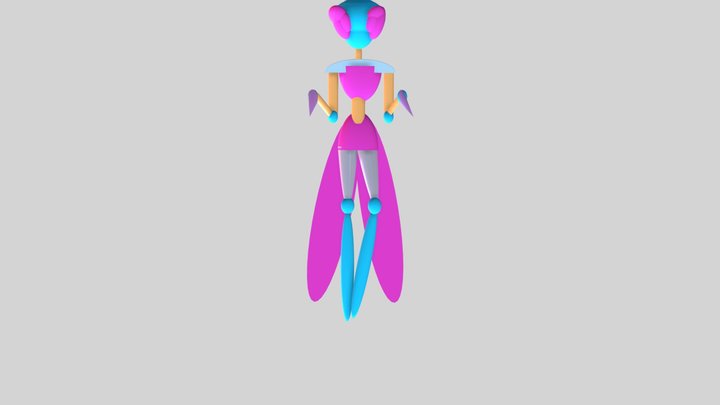 Praying Mantis 3D Model