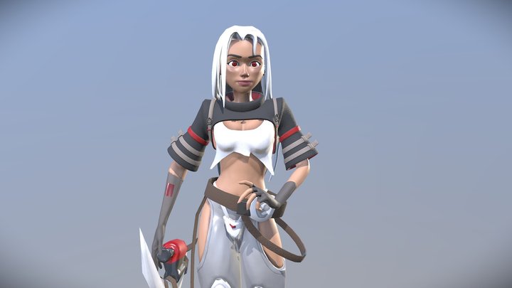 Scify Character 3D Model