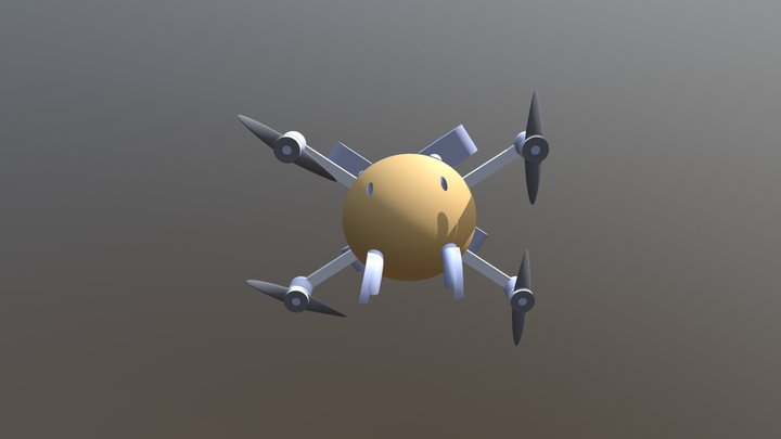 Drone Hermès 3D Model