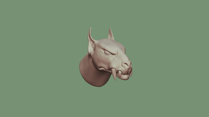 Dog 2 3D Model