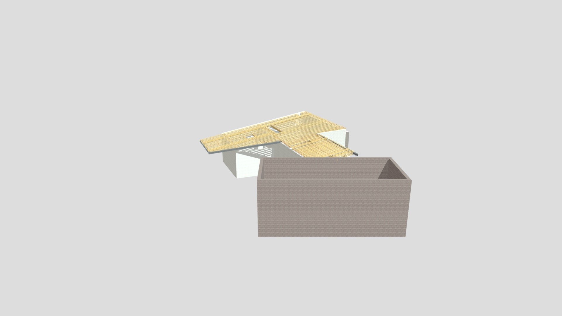 M O'Callaghan Roof_rafters - Download Free 3D model by Dermf [875ea12 ...