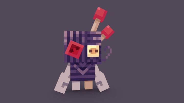 Yarn Doll 3D Model