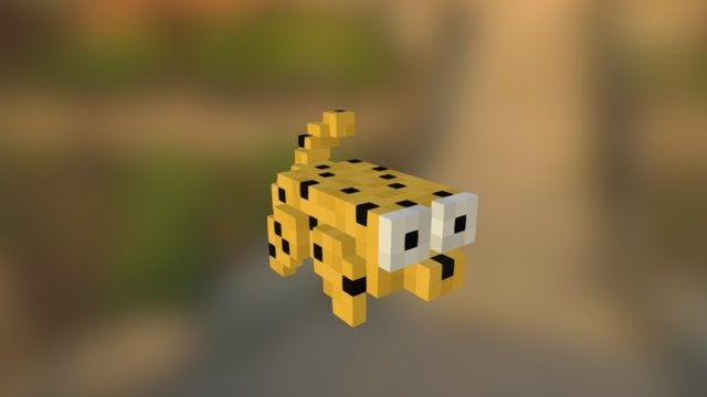 A Very "Special" Leopard 3D Model