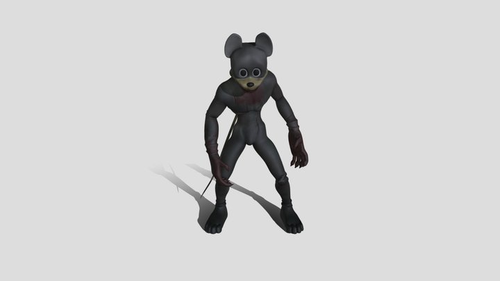 Rickey Rat 3D Model