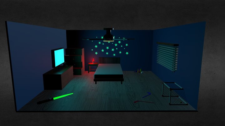 Room Test 3D Model