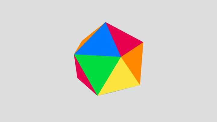 Icosahedron-A5-faces-2 3D Model