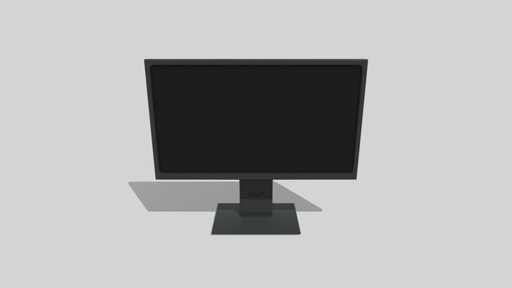 Monitor LCD 3D Model