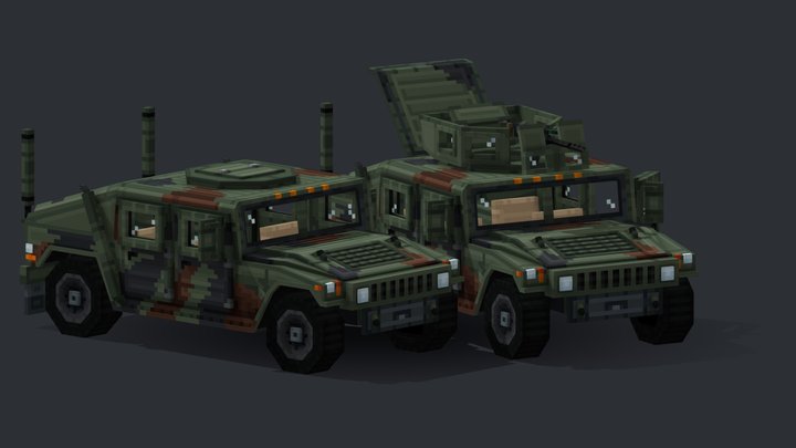 HMMWV 3D Model