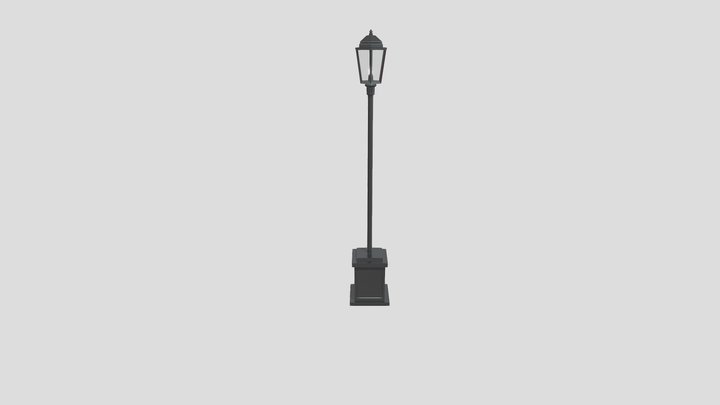 Classic Street Light | Low Poly 3D Model 3D Model