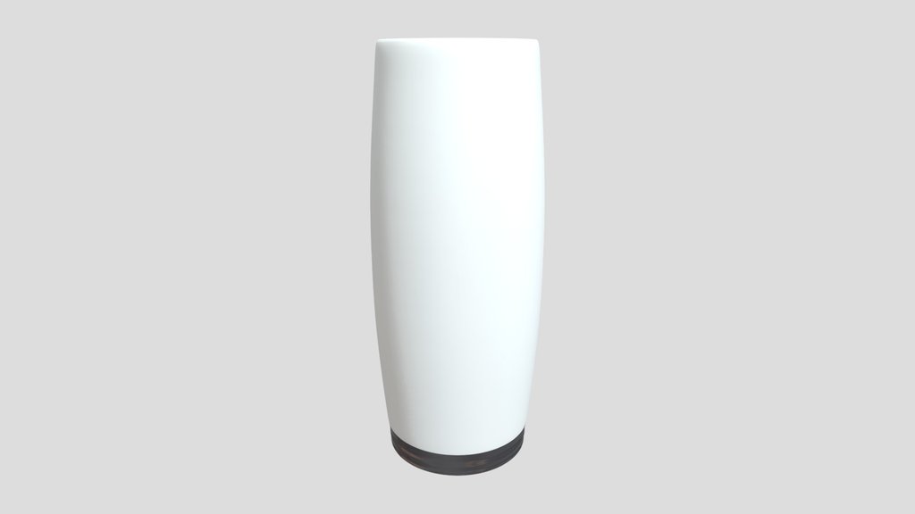 Tall Ethnic Blue Vase