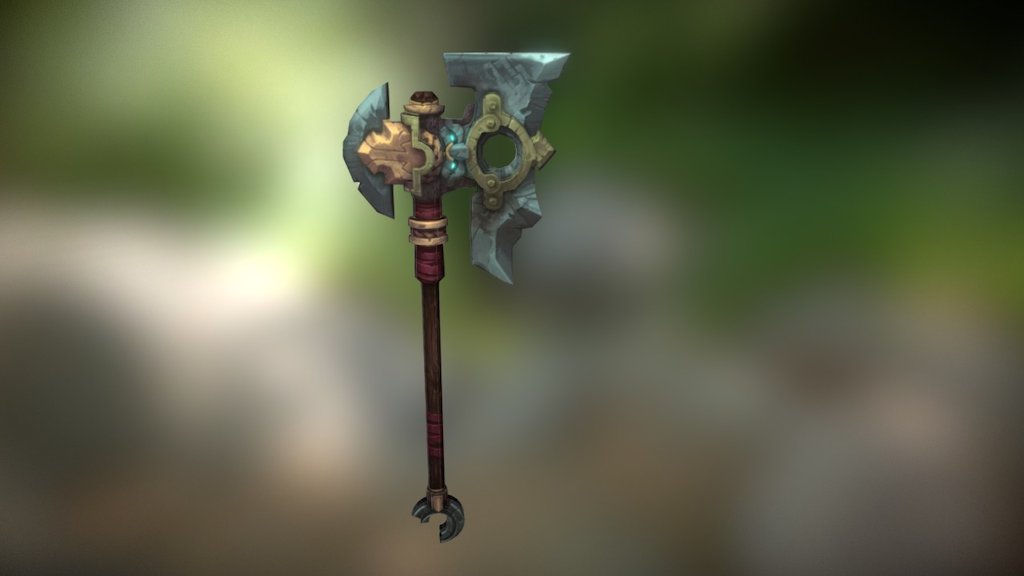 Troll Axe - 3D model by futsch [8763026] - Sketchfab