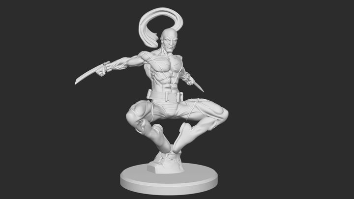 Superhero_4 3D Model
