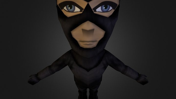 Player Thief 3D Model