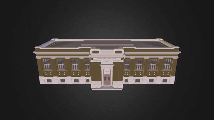 Paschalville Neighborhood Library 3D Model