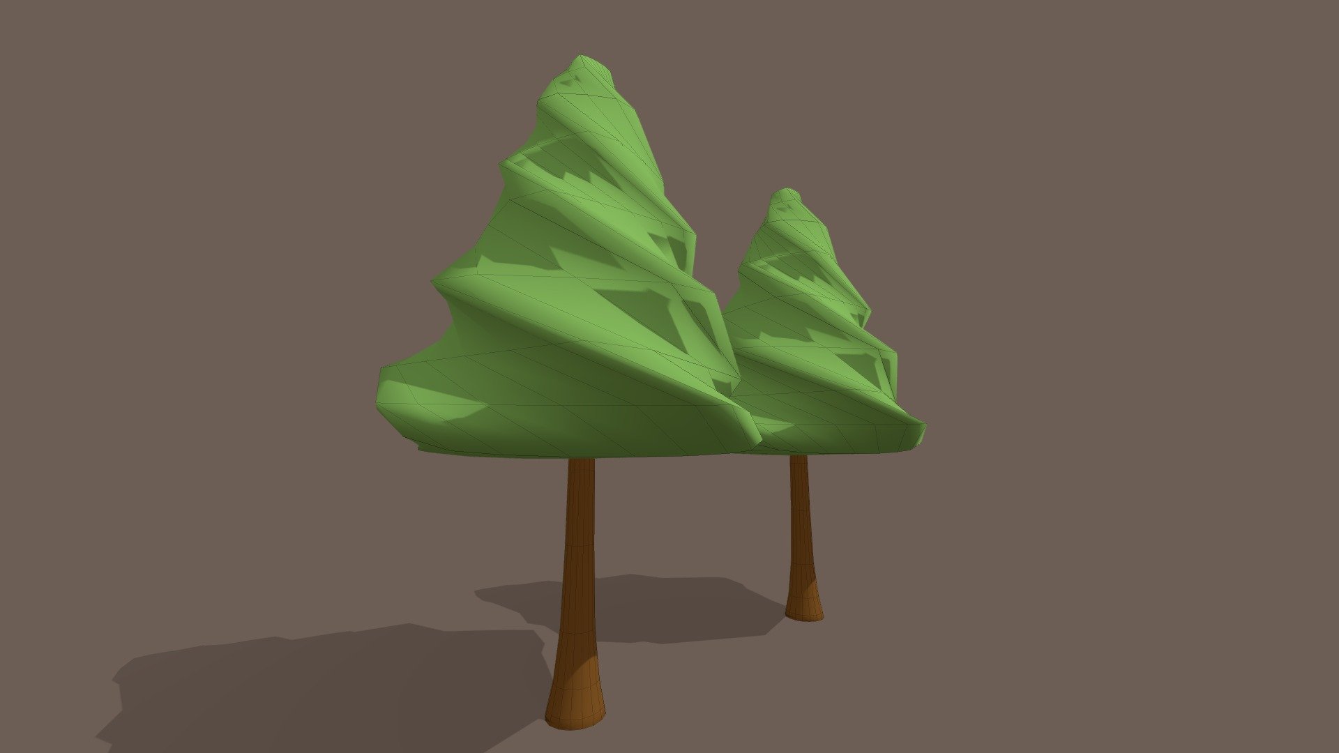 Twisted Pine Tree - 3d Model By Kioli.oli [8767370] - Sketchfab