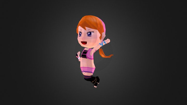 Chinese Paladin 小蠻 3D Model