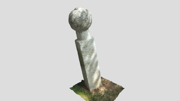 Memorial stone - nišan Sarajevo 3D Model