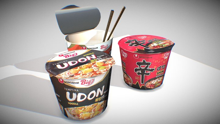 some tasty noodles 3D Model