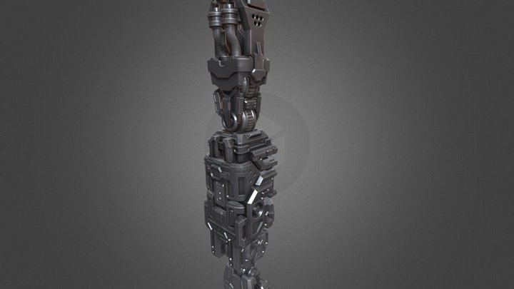 JAT Mech Arm 3D Model