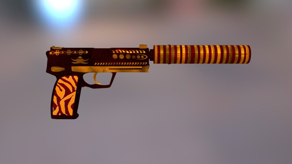 Usp-s - 3D model by BitesGFX [8769cd3] - Sketchfab