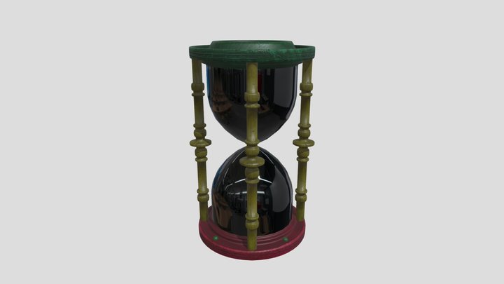 Wooden Hour Glass Sand Funnel