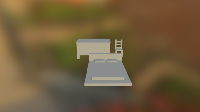 Jacquay Furniture 3D Model