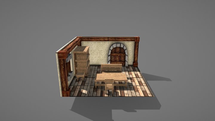 Interior room assignment 3D Model