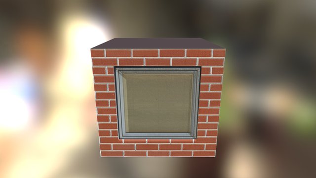 Cube House 3D Model