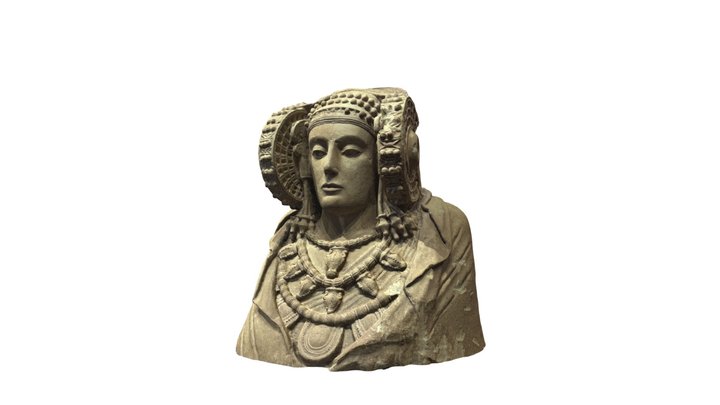 Dama de Elche 3D Model