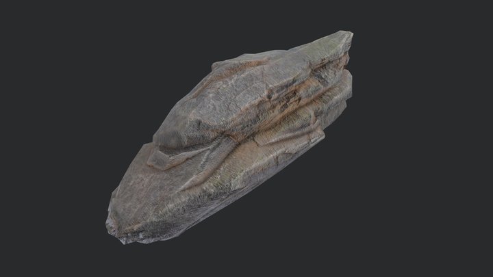 Cliff Rock #1 3D Model
