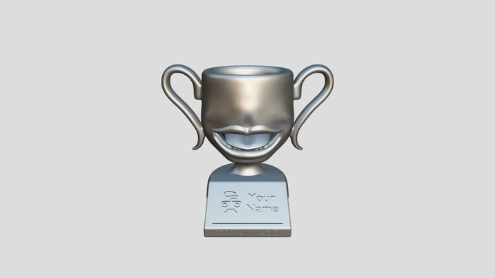 SnowedIn_PresentationSkills_Trophy_OptionC 3D Model