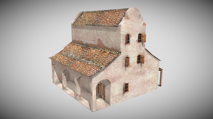 Mehico Villa (not scan) 3D Model