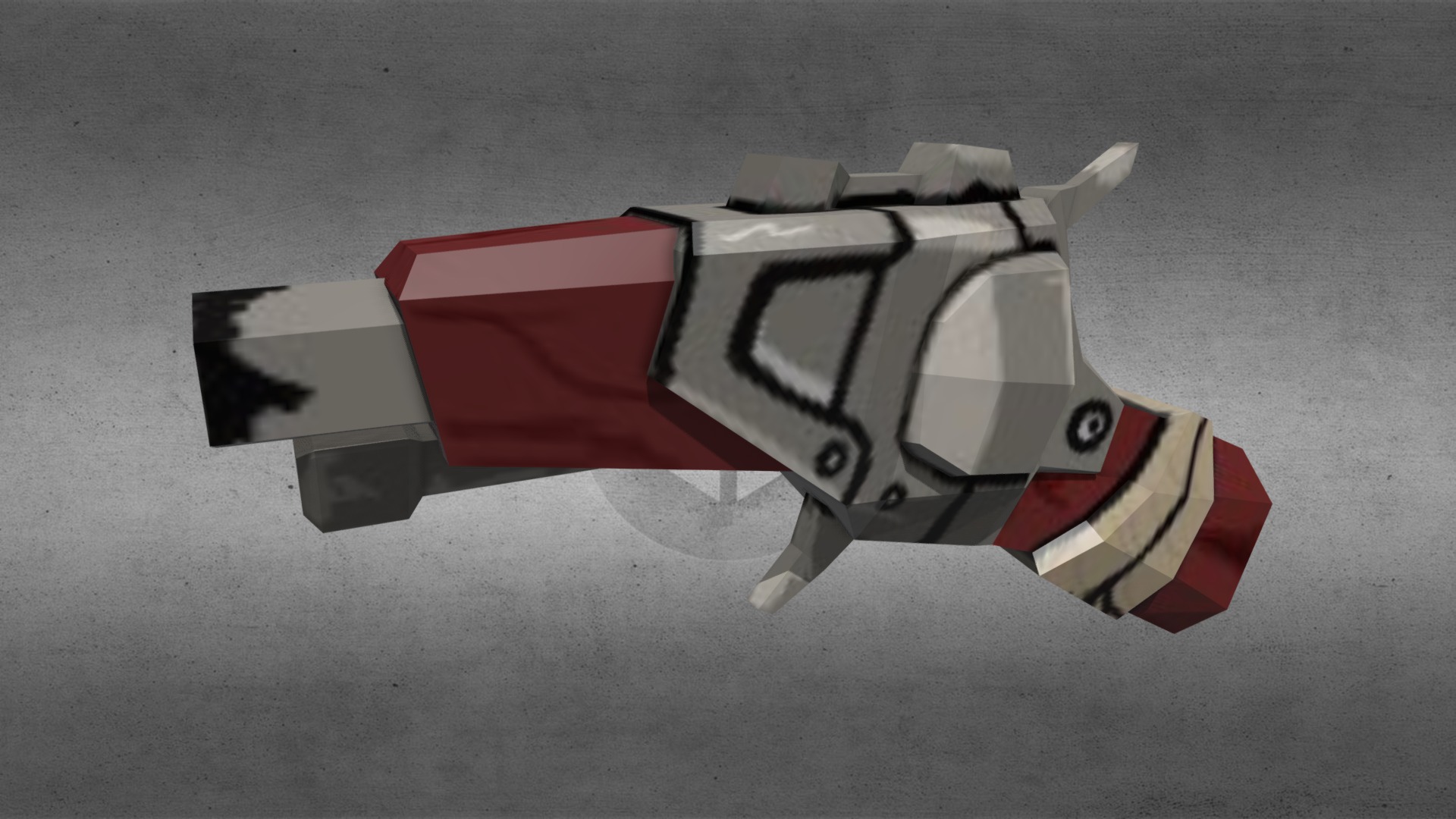 Break Action Pistol - 3D model by Andrew Sundeen (@fractalcactus ...