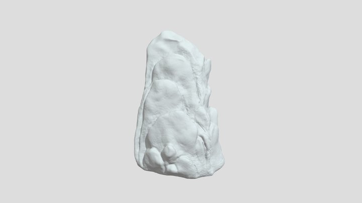Edea Karra Tall Rock 3D Model