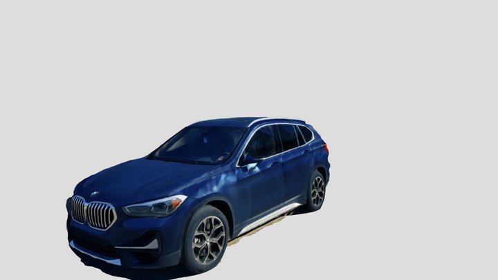2020 BMW X1 3D Model