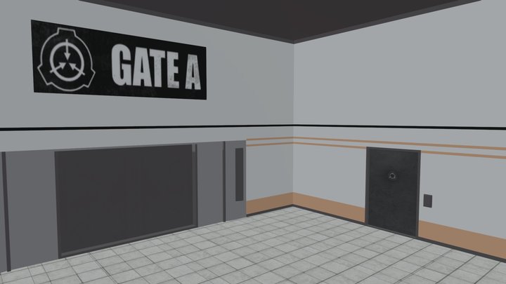 SCP Gate A – Modelo 3D gratuito STL