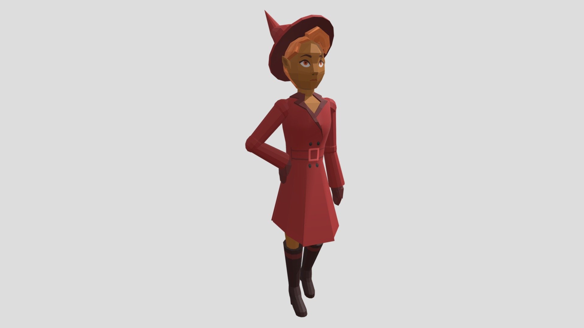 Witch Character Model