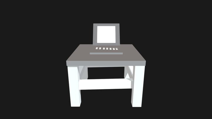 664230021 Notebook-table 3D Model