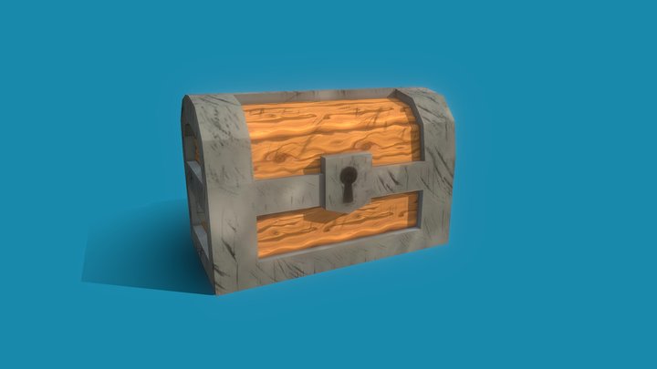 Lost Chest 3D Model