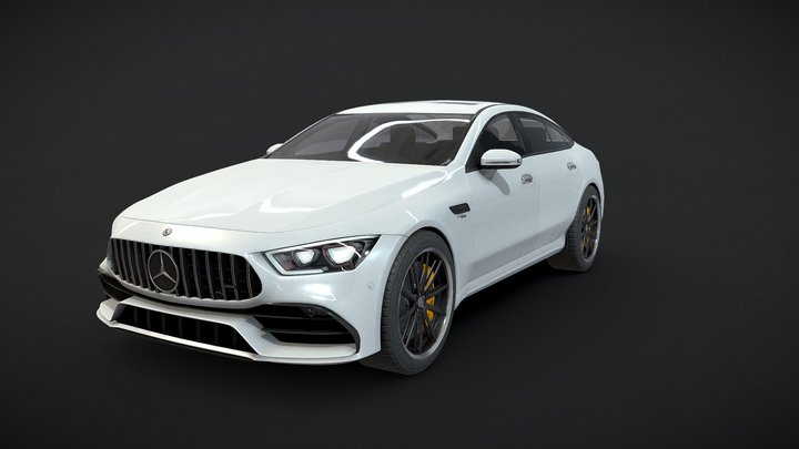 Mercedes AMG GT 54 - 4 Door 3D Model